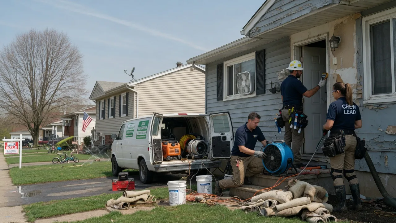 Flood Cleanup in Portage, MI near me