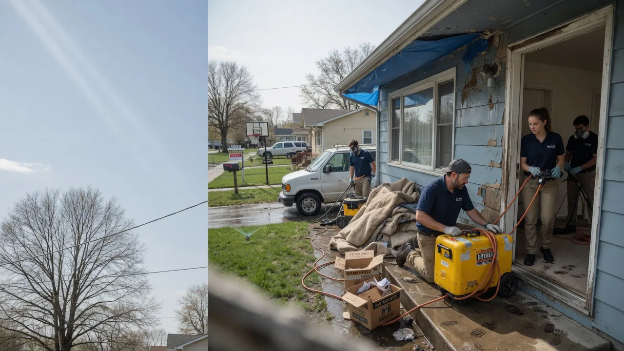 Basement Flood Cleanup in Portage, MI near me